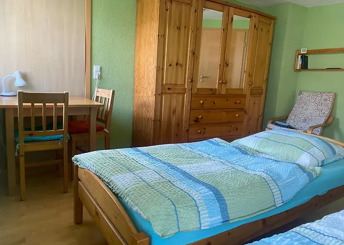 Ferienzimmer Oelhaf Zimmer In Gruen Self Check-In Mit Key-Tresore