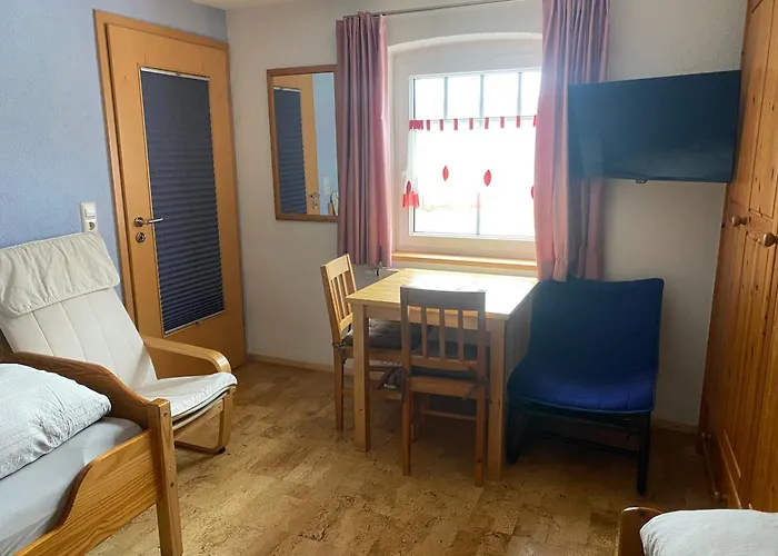 Ferienzimmer Oelhaf Zimmer In Blau Self Check-In Mit Key-Tresore